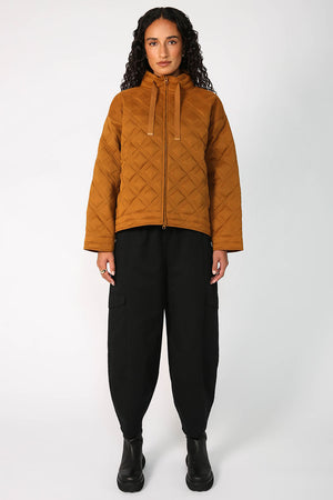 score jacket / dark cumin
