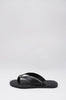 slant thong / black|silver