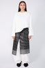 wrap sparkle layer / black sequin