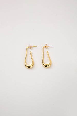 spate earring / gold