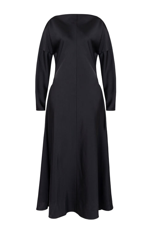 spatial dress / black