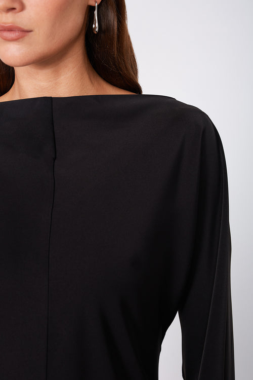 spatial dress / black