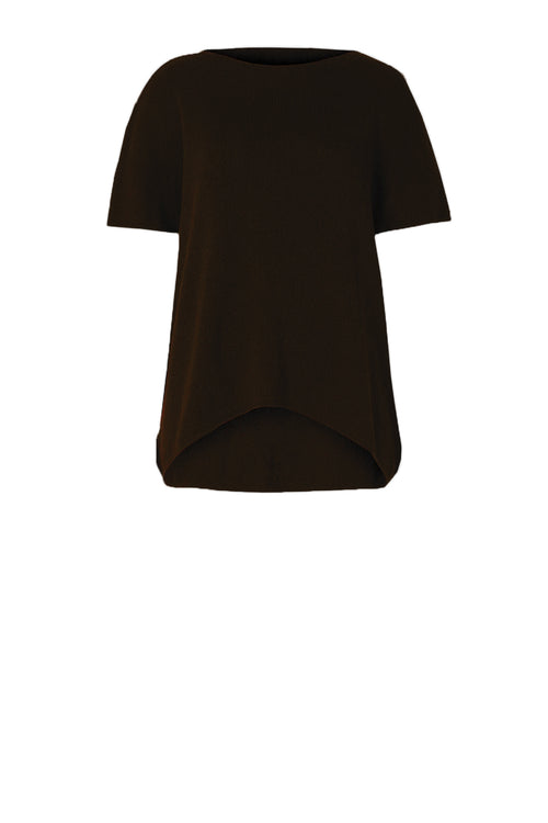 sphere sweater / chocolate brown