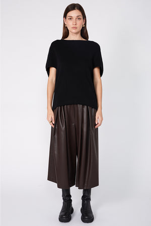 sphere sweater / black