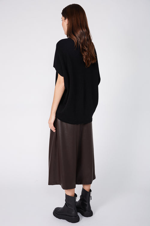 sphere sweater / black