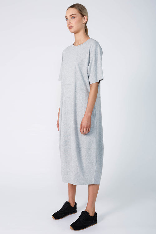 spin dress / grey marle