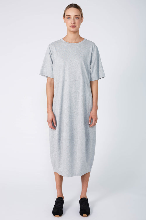 spin dress / grey marle