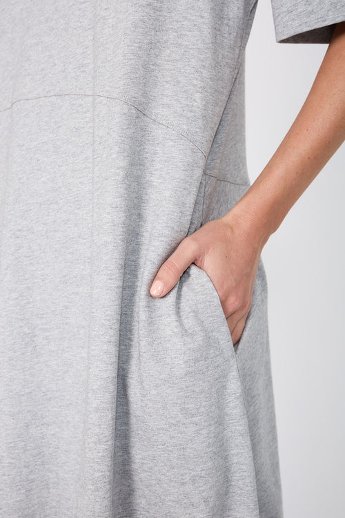 spin dress / grey marle