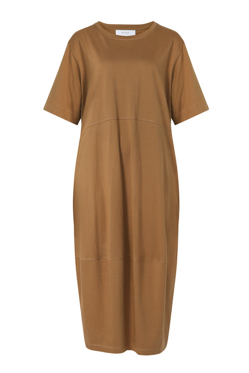 spin dress / pecan brown