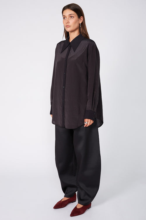 splice shirt / black