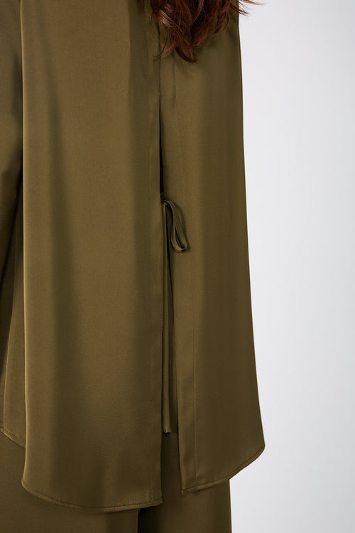 split top / khaki