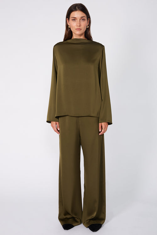 split top / khaki