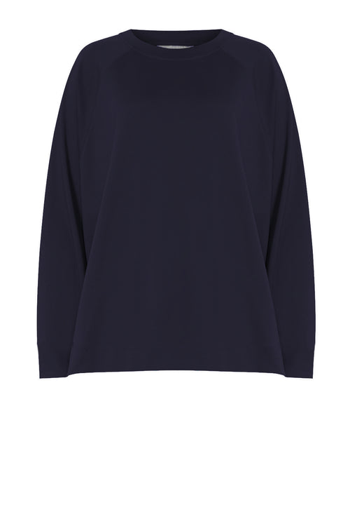 stand long sleeve tee / navy