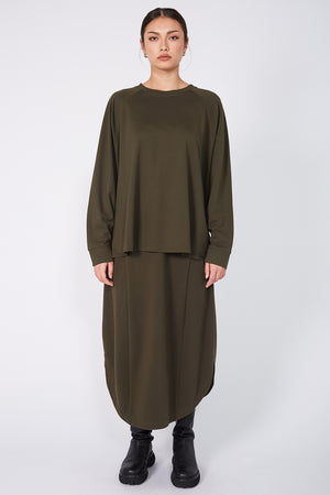 stand sweat / khaki