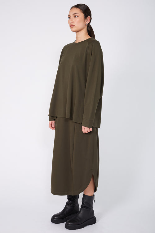 stand sweat / khaki