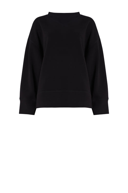 stepped sweat / black
