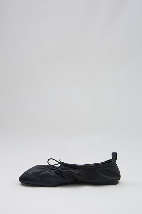 studio ballet flat / black