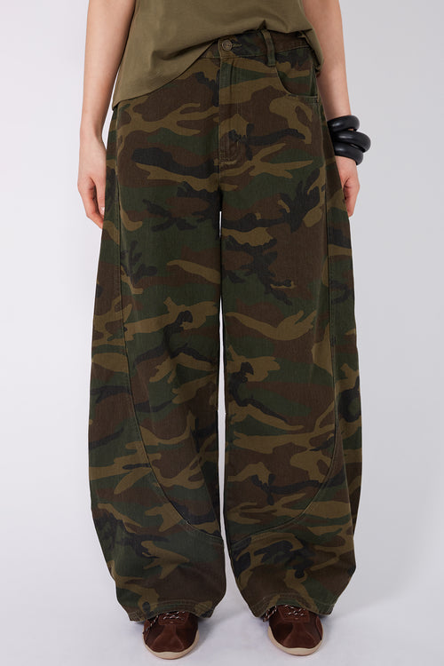 summit jean / khaki camo denim