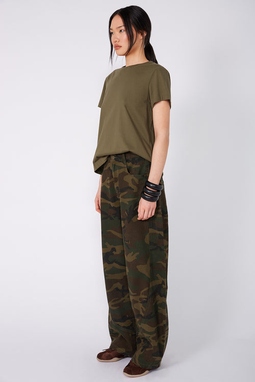 summit jean / khaki camo denim