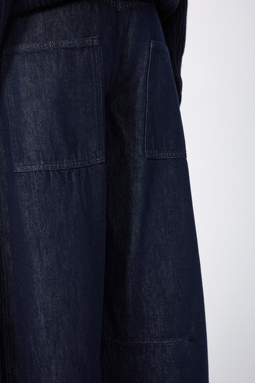 summit jean / raw indigo blue