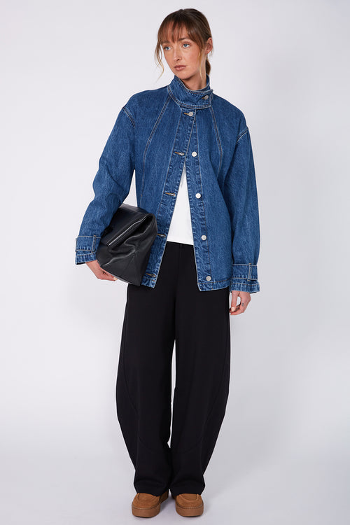 summit trackpant / black