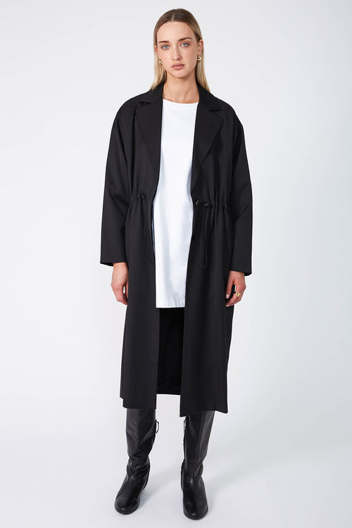 sway trench / black