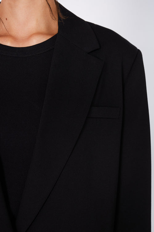 tabard blazer / black