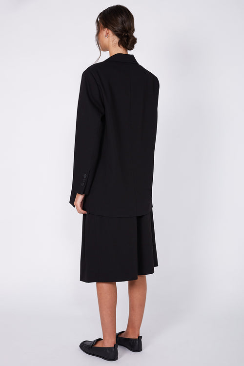 tabard blazer / black