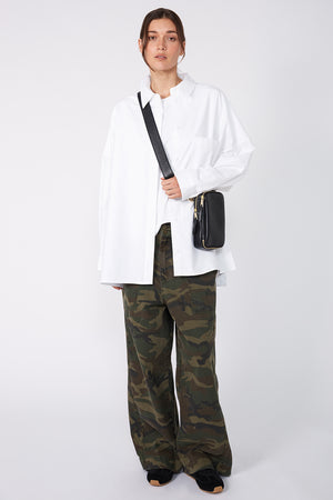 tabard shirt / white