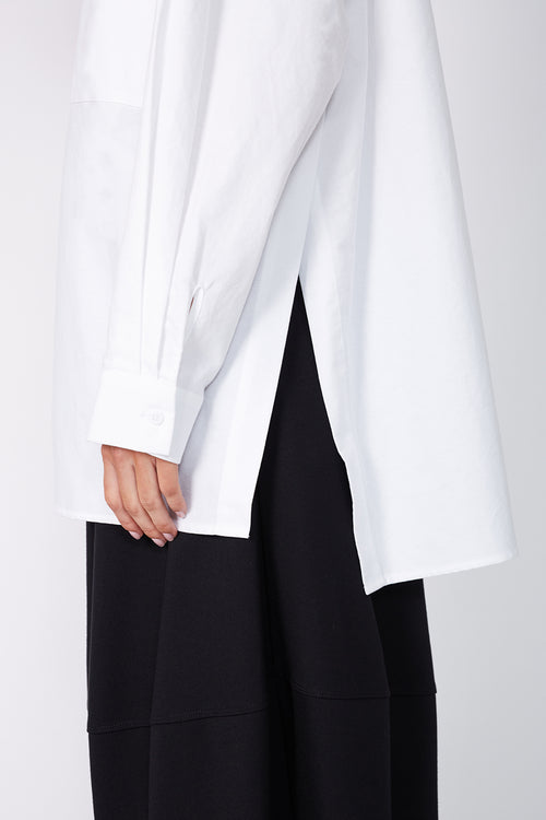 tabard shirt / white