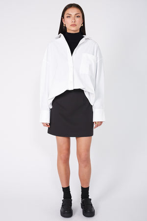 tempo mini skirt / black