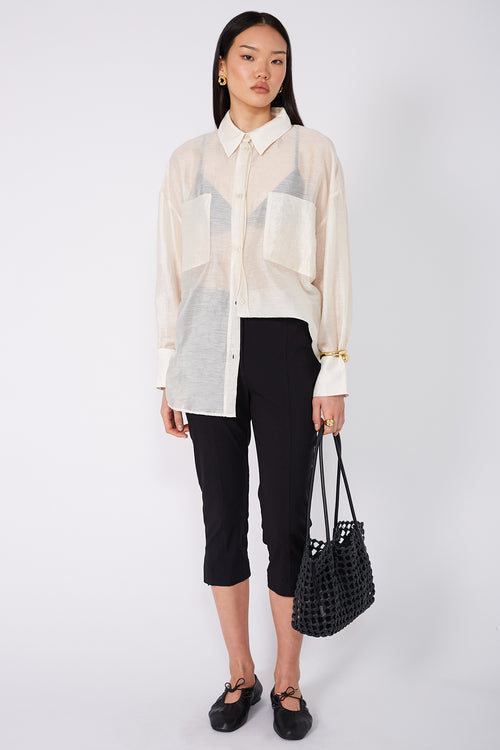 untold shirt / cream