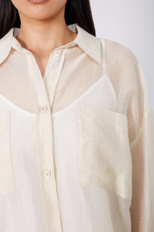 untold shirt / cream