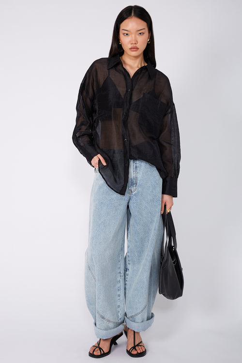 untold shirt / black