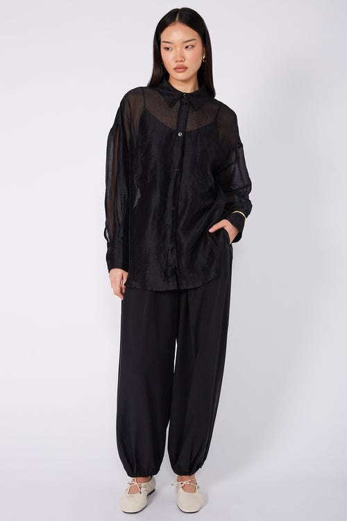 untold shirt / black