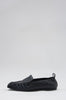 veered loafer / black