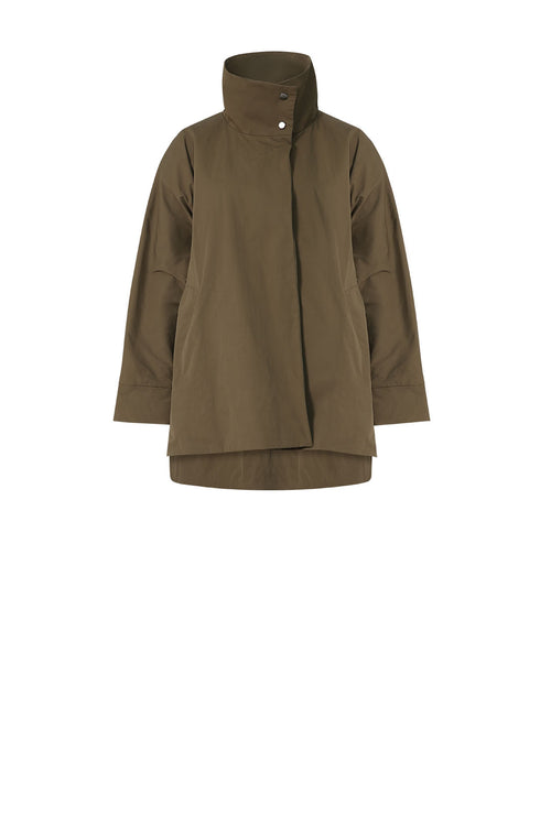 brace jacket / dark olive green