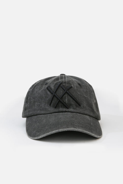 xx cap / washed black