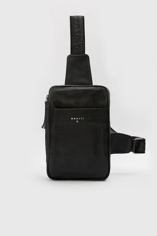 web mini bag / black|silver
