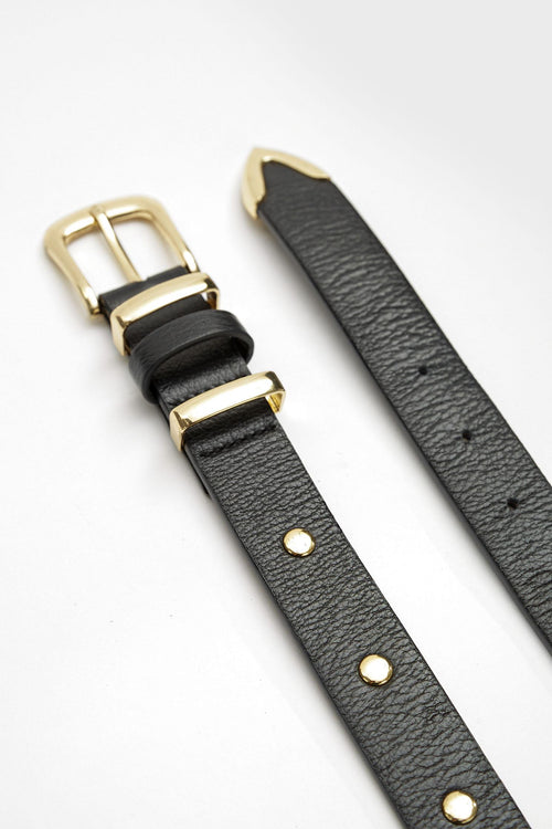 kept belt / black|gold